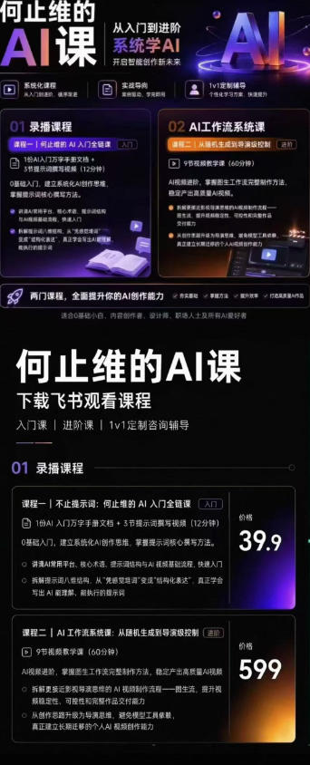 图片[2]-AI创作全链路实战，万字手册+提示词拆解+9节工作流课-猴哥资源站
