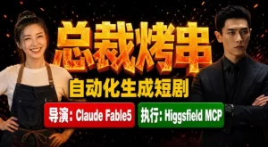 AI导演+自动执行，零基础生成总裁烤串级质感短剧-猴哥资源站
