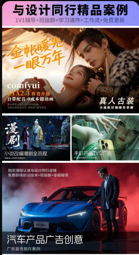 图片[2]-2026新版ComfyUI漫剧动画全流程实战，0基础入门到进阶动态漫，轻松实现流量变现-猴哥资源站