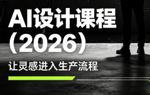 2026最新Midjourney AI设计全套课｜零基础吃透提示词与精准控图，建筑/IP/游戏原画一键打造专属作品集-猴哥资源站
