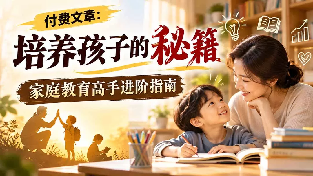 《不吼不叫,用生活小事养出高情商孩子的实战攻略》-猴哥资源站