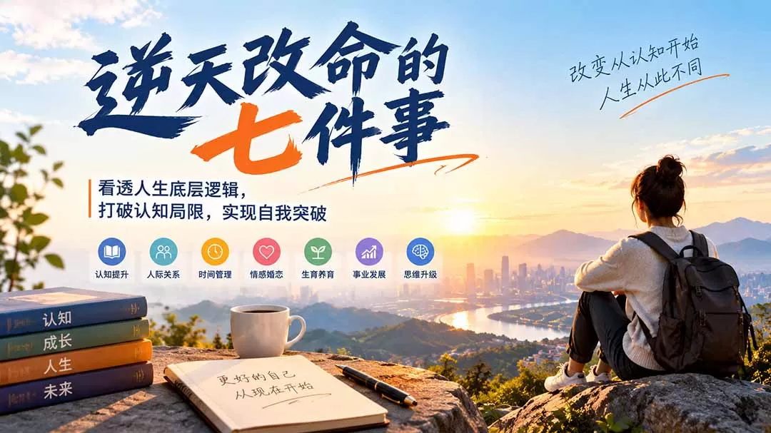 《底层认知重构实战体系，打通学习工作婚恋变现卡点》-猴哥资源站