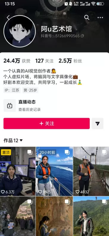 外面卖188的AI伪记录片掘金全攻略,抖音图文新赛道,轻松涨粉变现,拿创作者伙伴计划收益【文档】