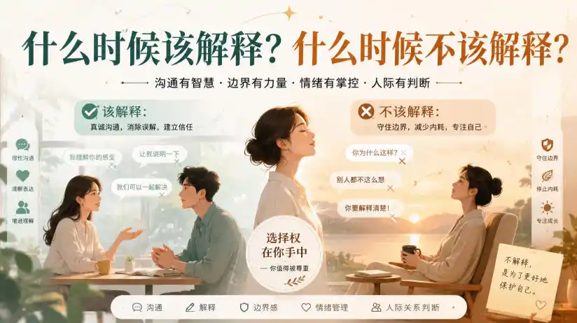 《人际高手从不内耗：一条边界线，让你告别无休止的解释与自证》-猴哥资源站