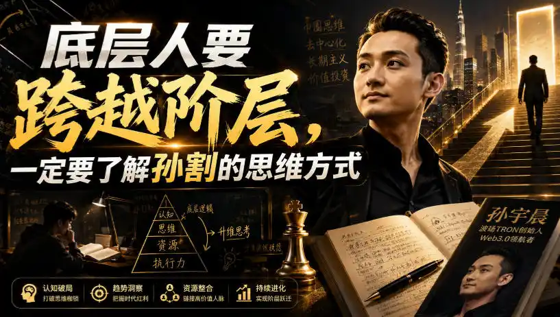 《孙割财富思维全解析：5分钟搞懂底层逆袭的底层逻辑》-猴哥资源站