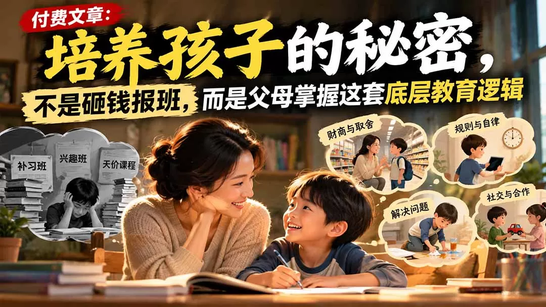 《不吼不叫养出省心娃，遇物则诲实战攻略，零基础父母直接抄》-猴哥资源站