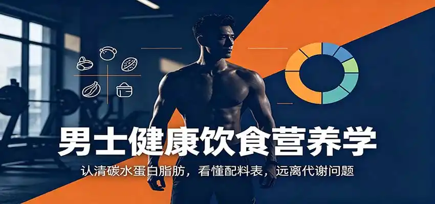 《男性基础营养实战指南，告别盲目进补吃出好状态》-猴哥资源站