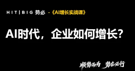 《AI增长实战全拆解，企业落地三要素+陪跑体系，抢占红利》-猴哥资源站