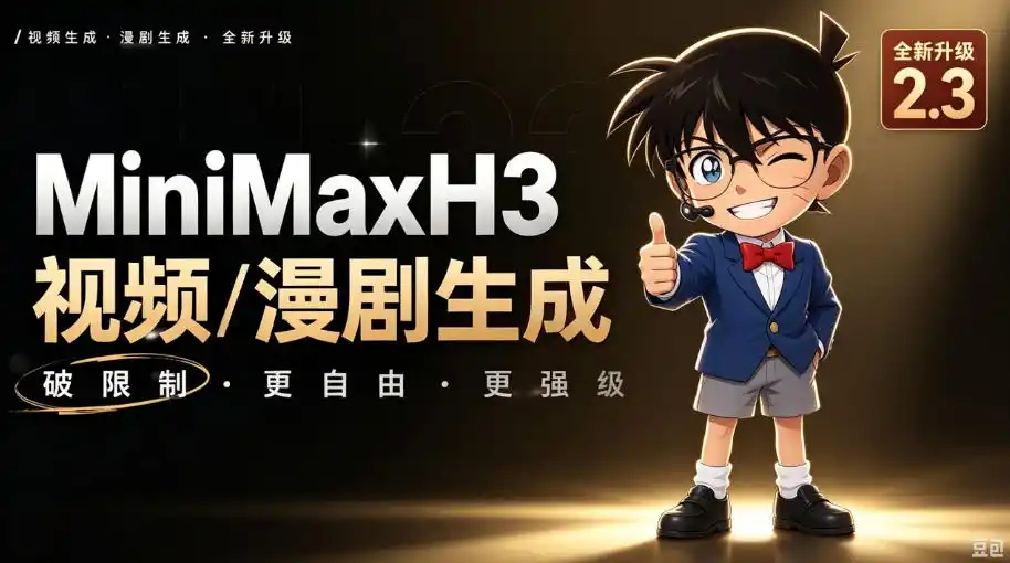 《MiniMaxH3懒人整合包：8G显存跑2K视频，15秒AI漫剧全自动出片》-猴哥资源站