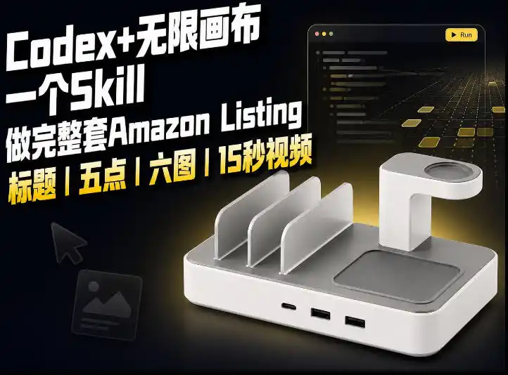 💡 还在为Amazon Listing的标题、五点、图片和视频熬夜秃头？-猴哥资源站
