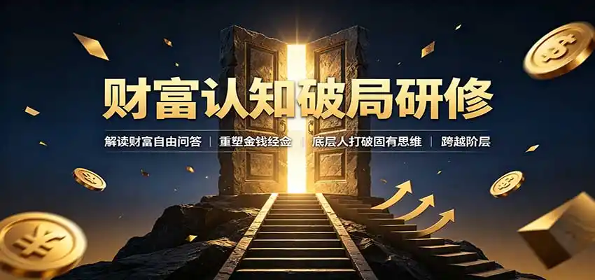 《孙宇晨财富思维课深度解析：打破固化认知，掌握财富自由的底层逻辑》-猴哥资源站