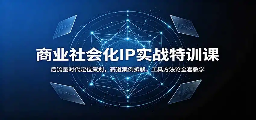 《后流量时代IP变现全攻略：意识形态定位+爆款内容策划，普通人也能年入百万》-猴哥资源站