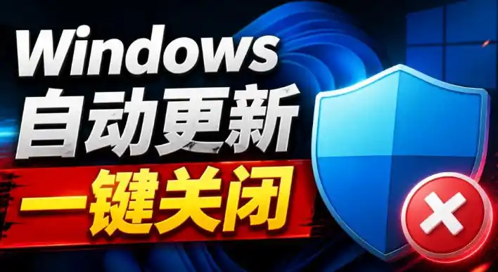 《仅400KB！一键禁用Win7/10/11系统更新，告别强制重启烦恼》-猴哥资源站