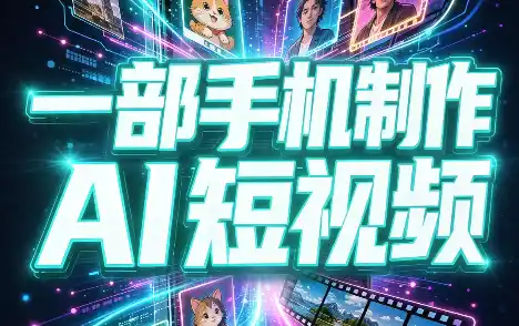 《一部手机做AI短视频，宠物对话唱歌跳舞全自动，多平台带货变现》-猴哥资源站