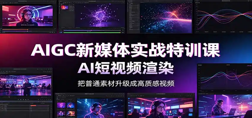 《AI全自动短视频变现攻略，零基础也能批量产出爆款内容》-猴哥资源站