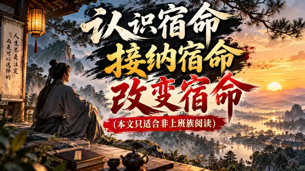《自由职业者必看：读懂宿命逻辑，打破人生困局的高阶心法》-猴哥资源站